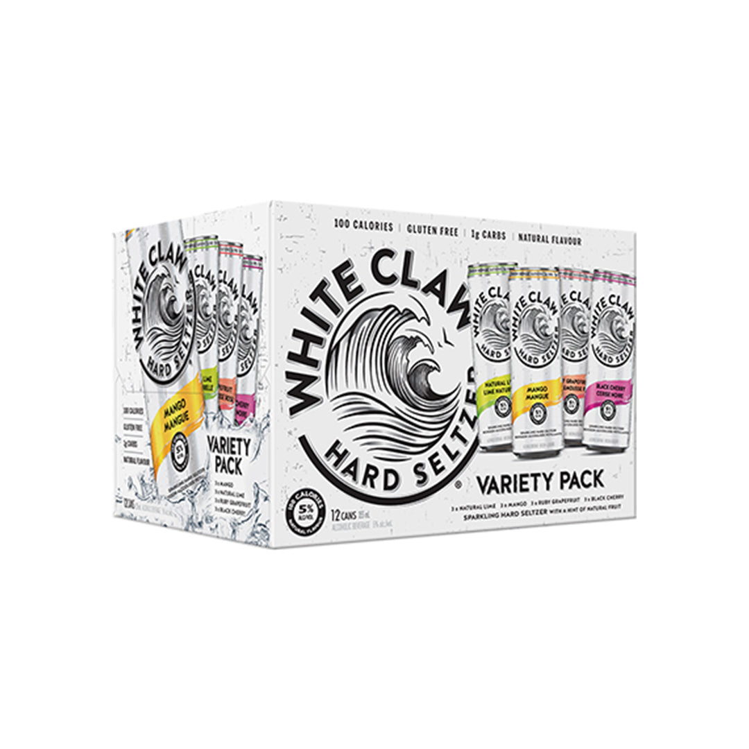 White Claw Variety Pack 12 cans Coop Wine Spirits Beer Saskatoon