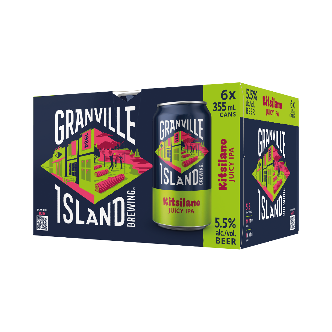 Granville Island Brewing Kitsilano Juicy IPA 6 Cans Coop Wine
