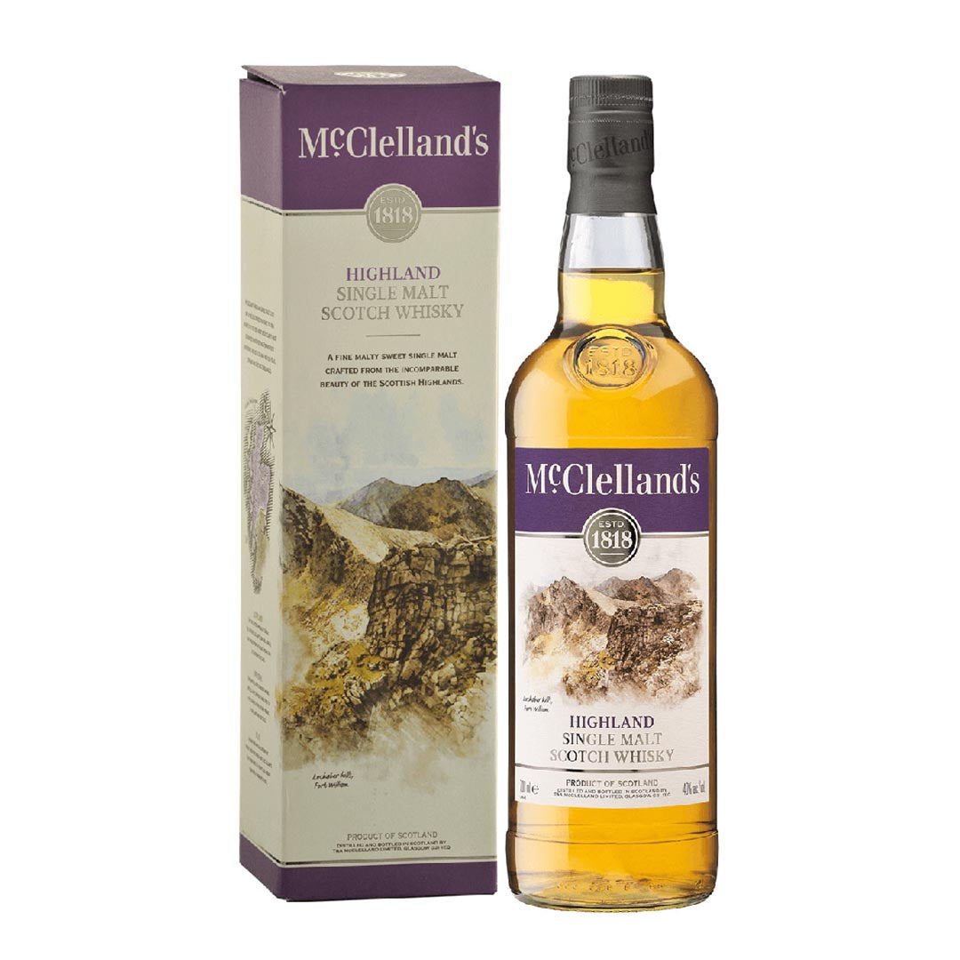 McClelland's Highland Single Malt Scotch Whisky 750 ML – Co-op Wine ...