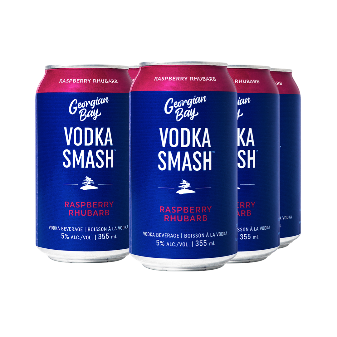 Georgian Bay Raspberry Rhubarb Vodka Smash 6 Cans – Co-op Wine Georgian Bay Raspberry Rhubarb Vodka Smash 6 Cans – Co-op Wine