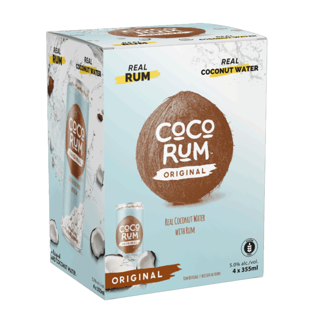 Coco Rum Original 4 Cans – Co-op Wine Spirits Beer Saskatoon