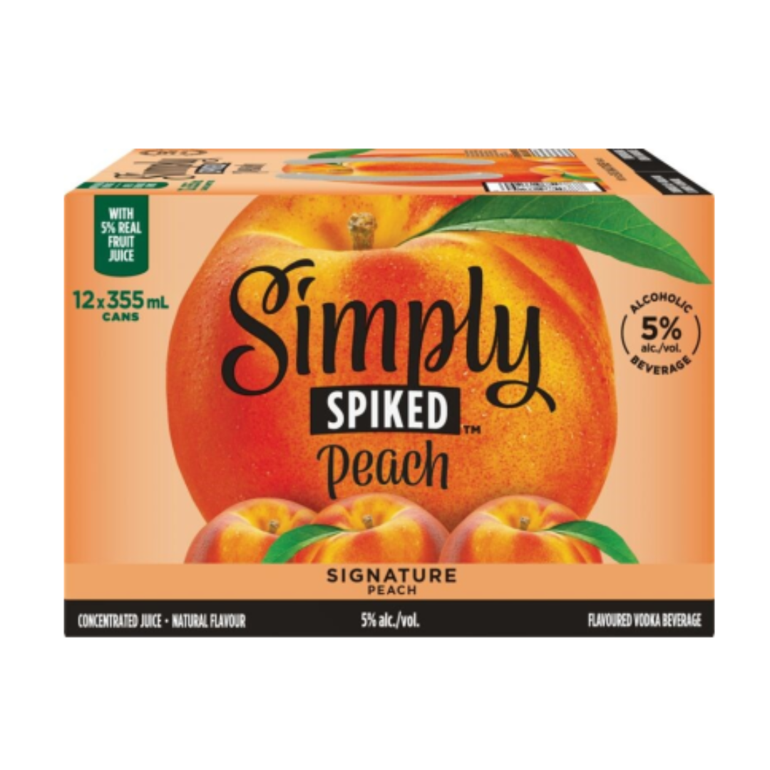 12C SIMPLY SPIKED PEACH SP