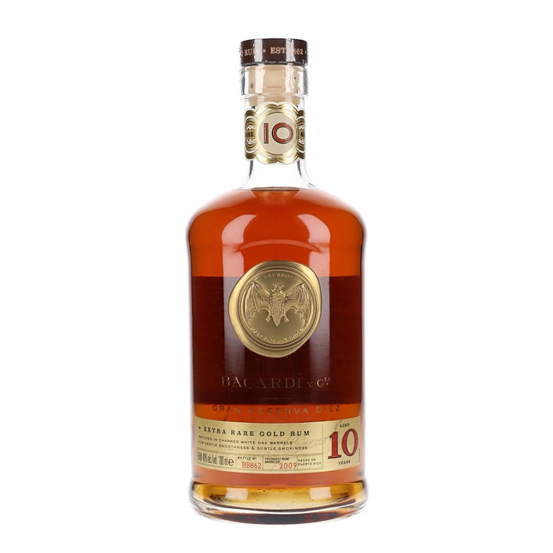 Bacardi 10 Year Old Gran Reserva Gold Rum 750 mL – Co-op Wine Spirits ...