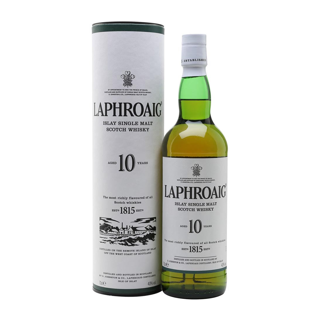 まるき Laphroaig 10 Years Old ウイスキー Laphroaig 10 Year Old Islay Single Malt Scotch Whisky 750 mL – Co