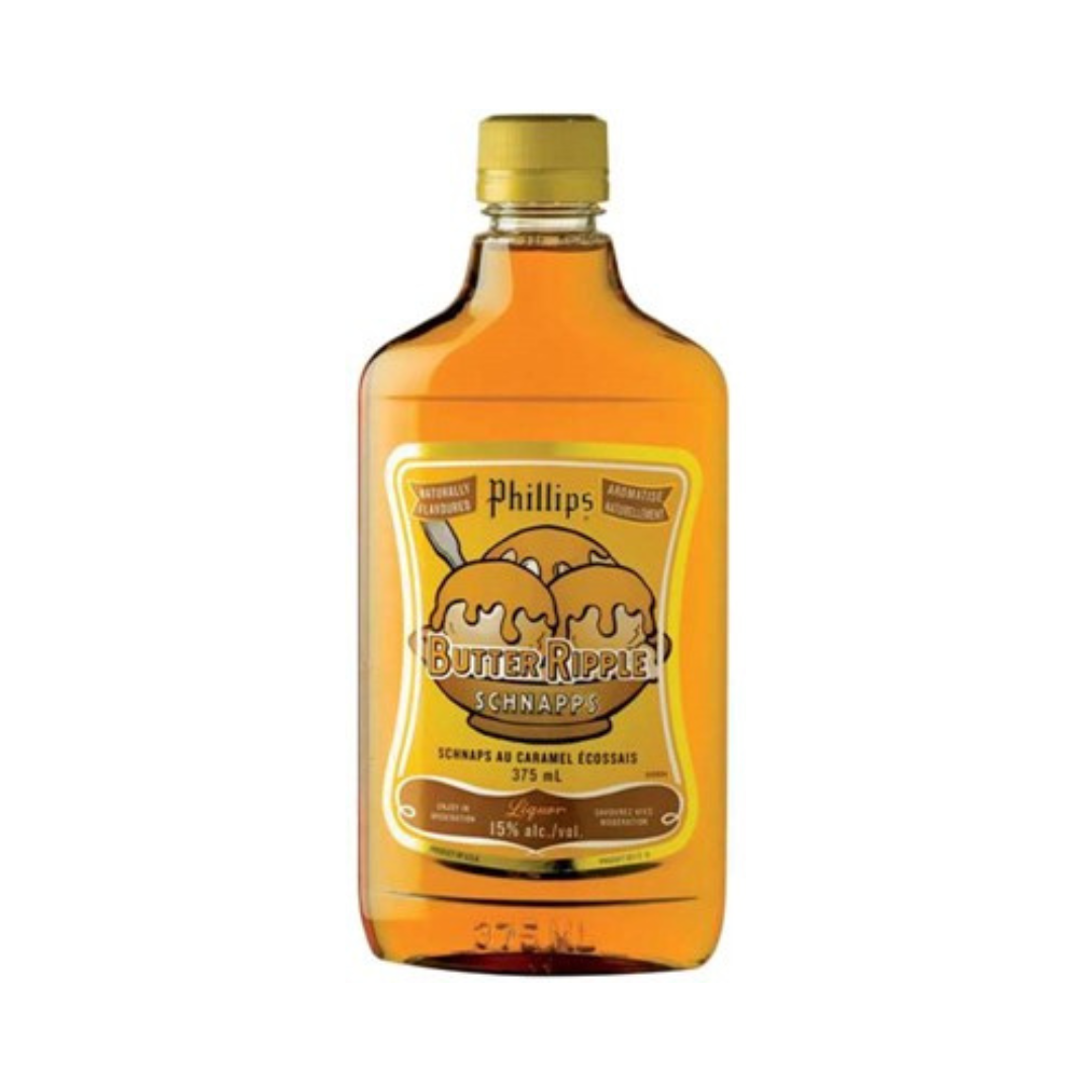 Phillip's Butter Ripple Schnapps 375 ml – Co-op Wine Spirits Beer Saskatoon